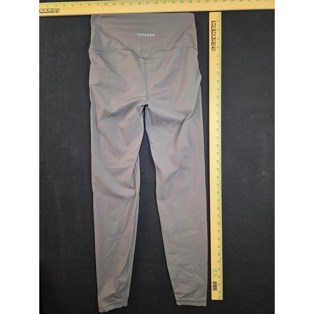 Paragon Women Crossover Waistband High Rise‎ Athletic Leggings Yoga Pants Size M